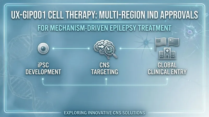 UX-GIP001, an iPSC-derived cell therapy by UniXell Biotechnology, receives IND approvals from FDA and CDE. Prisys Biotech supports CNS delivery using NHP models and MRI-guided CED technology UX-GIP001, an iPSC-derived cell therapy by UniXell Biotechnology, receives IND approvals from FDA and CDE. Prisys Biotech supports CNS delivery using NHP models and MRI-guided CED technology
