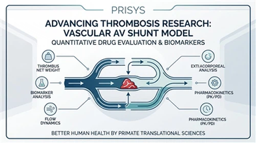 NHP Arteriovenous Shunt Thrombosis Model in Cynomolgus Monkeys For Translatio...